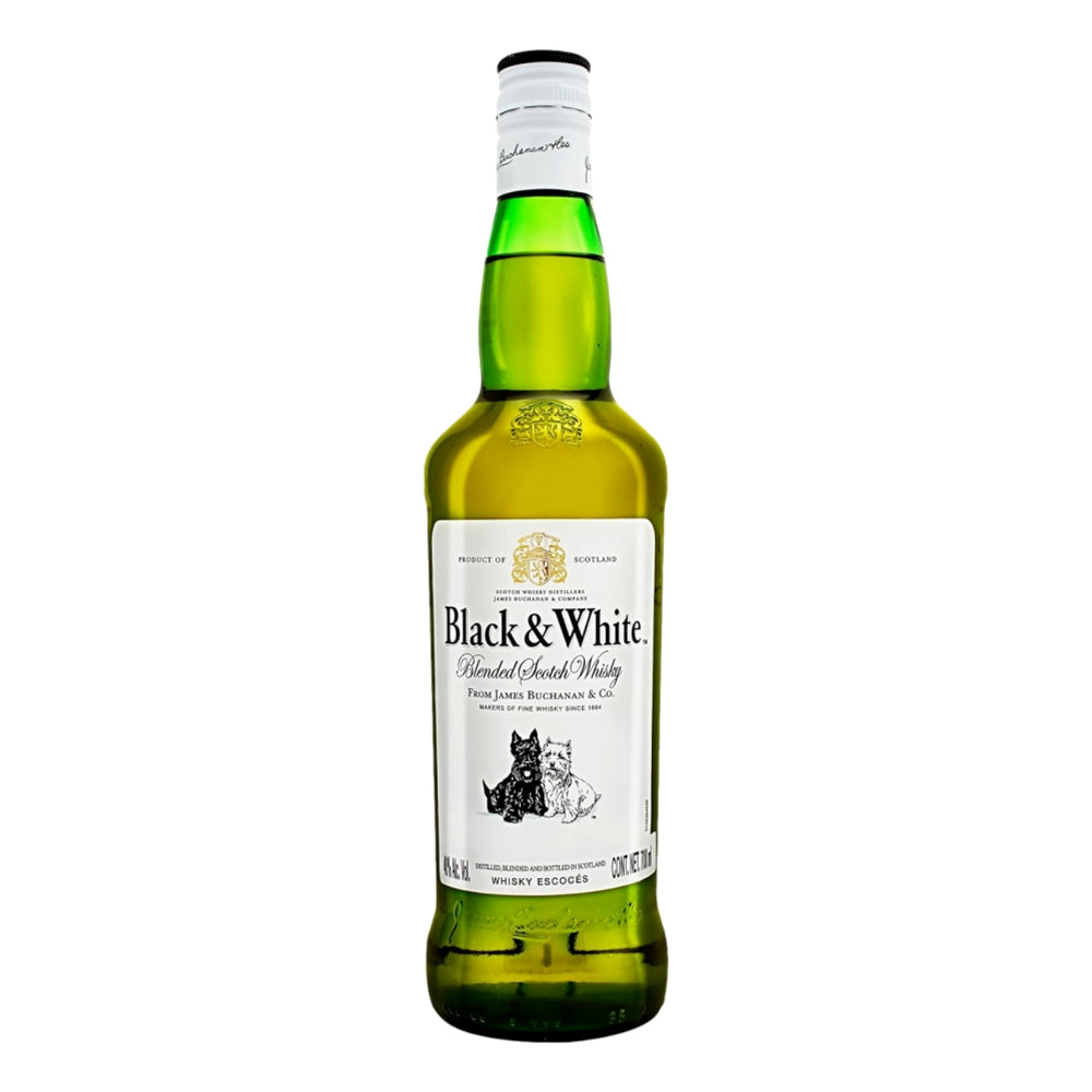 Black & White Blended Scotch Whisky 700mL | The Whisky Hub