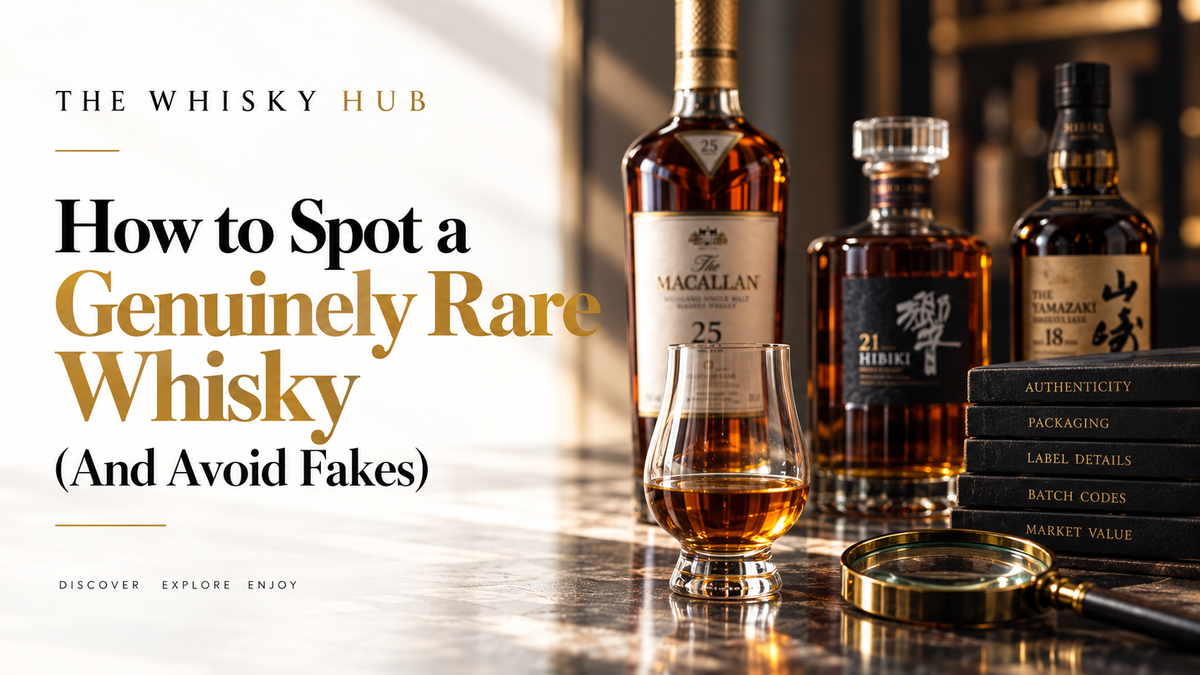 How to Spot a Genuinely Rare Whisky (And Avoid Fakes)