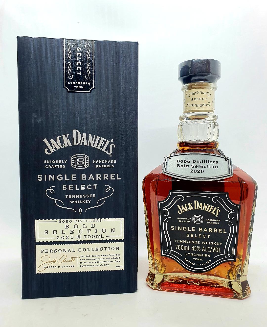 Jack Daniel's Single Barrel - Bobo and Fletcher Edition Bold Selection 2020 700mL