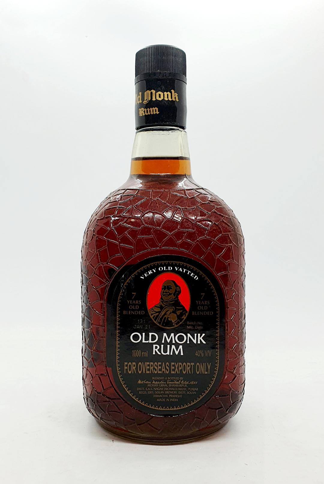 Old Monk 7 Year Old Rum 1L