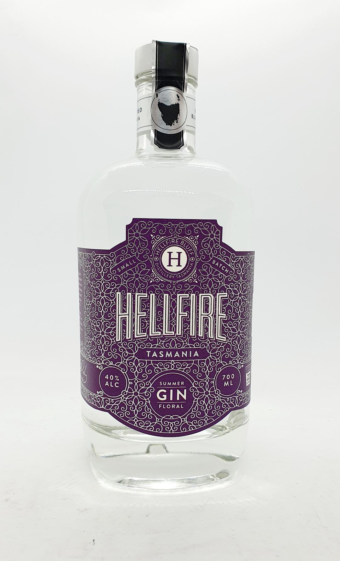 Hellfire Bluff Summer Floral Gin 700mL