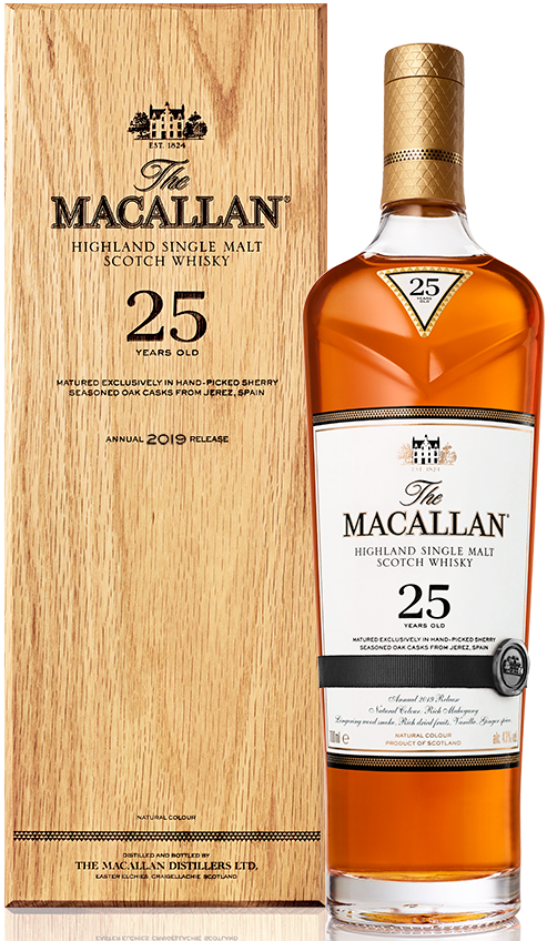 The Macallan 25 Year Old Single Malt Scotch Whiskyml