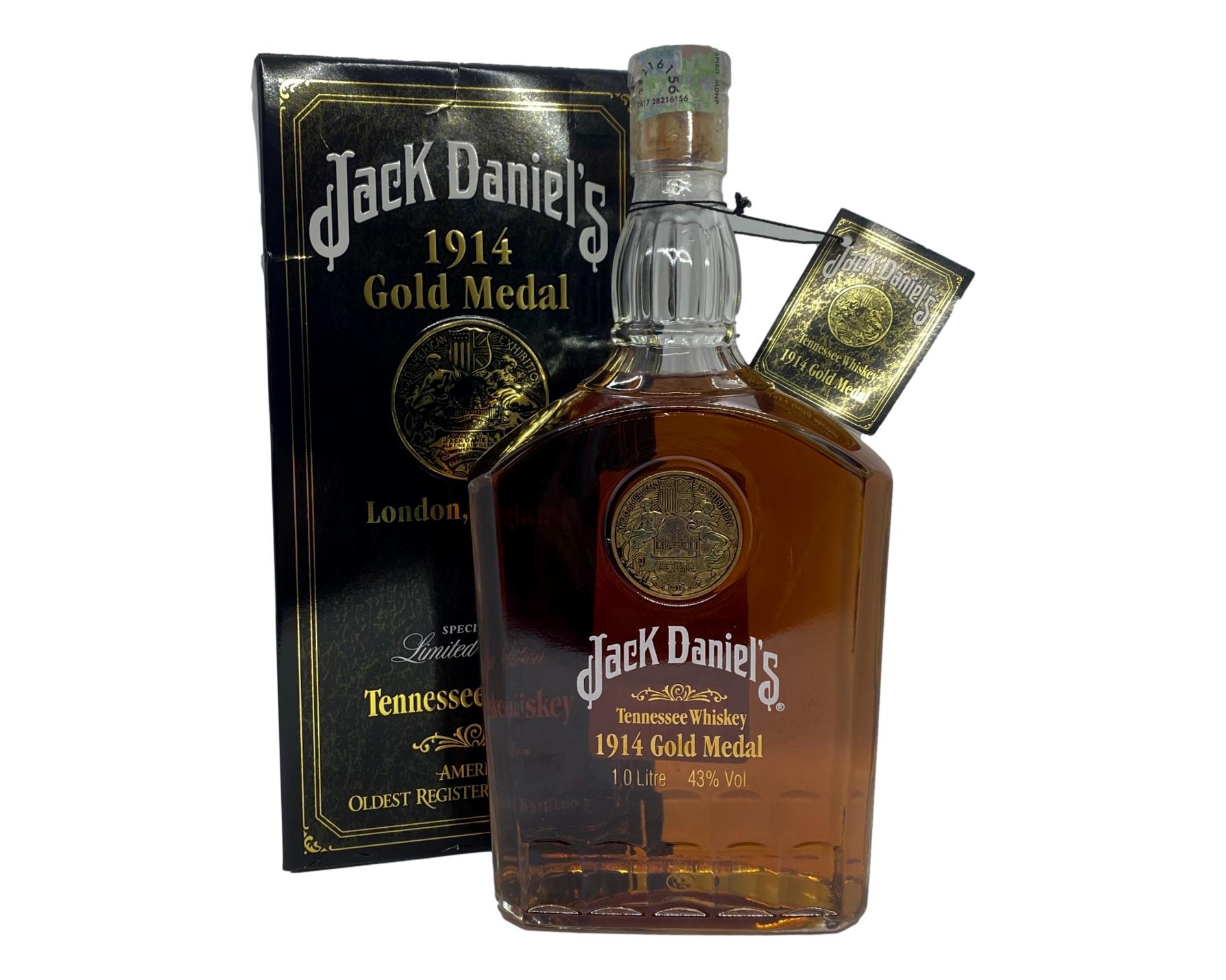 Jack Daniel's 1914 Gold Medal Tennessee Whiskey 1L