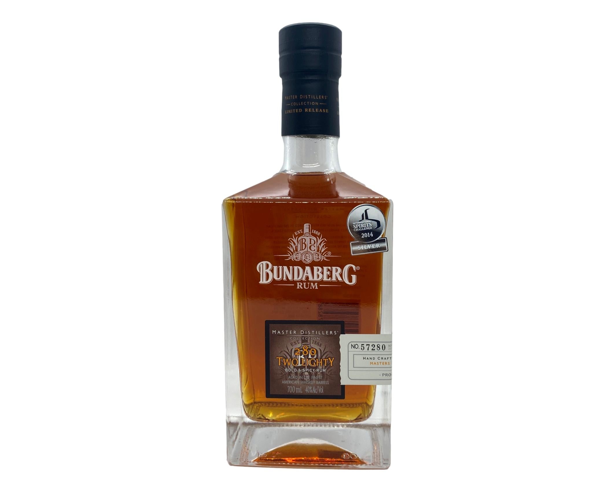 Bundaberg Master Distillers 280 (Two Eighty) Rum 700mL