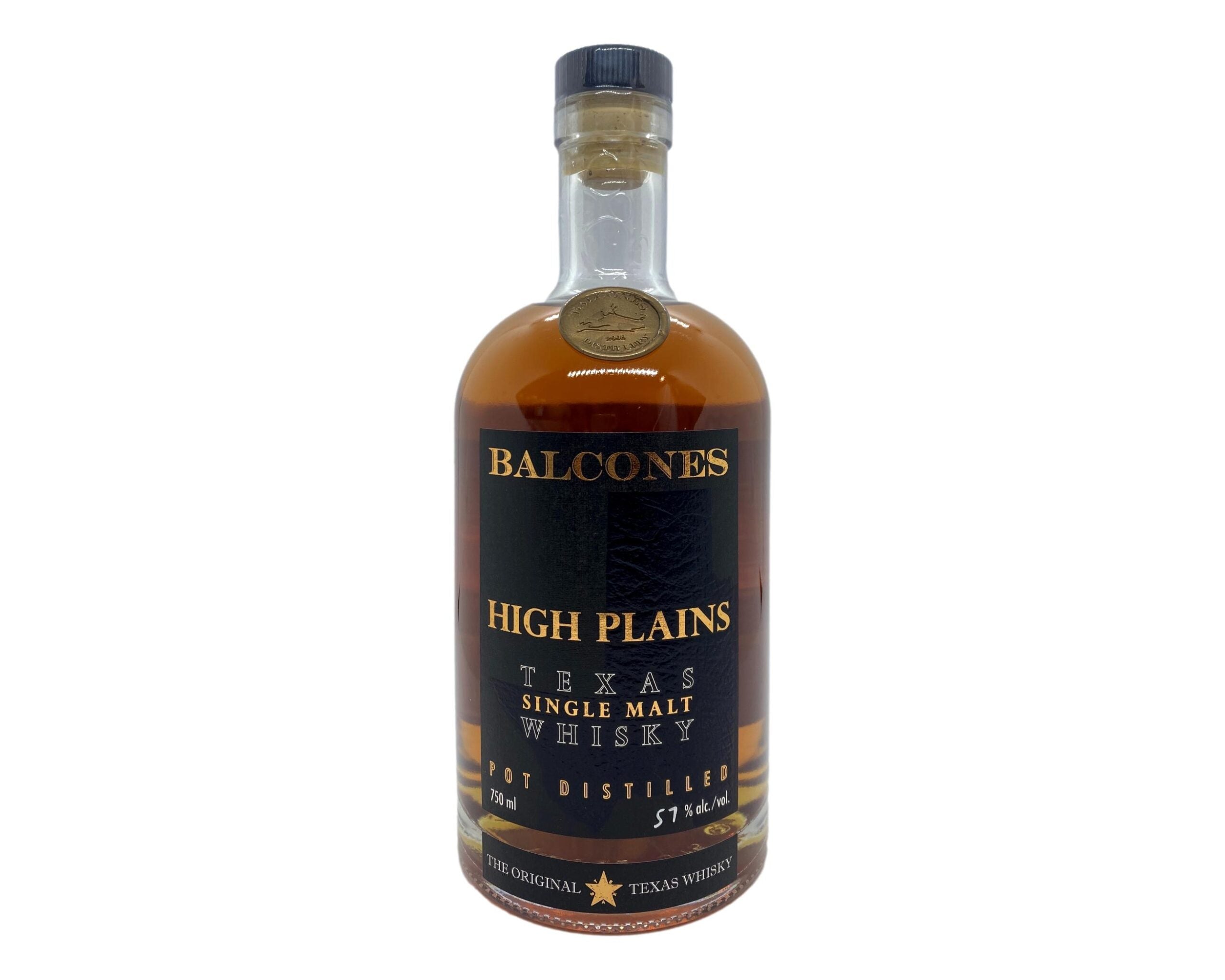 Balcones High Plains Texas Single Malt Whisky 750mL