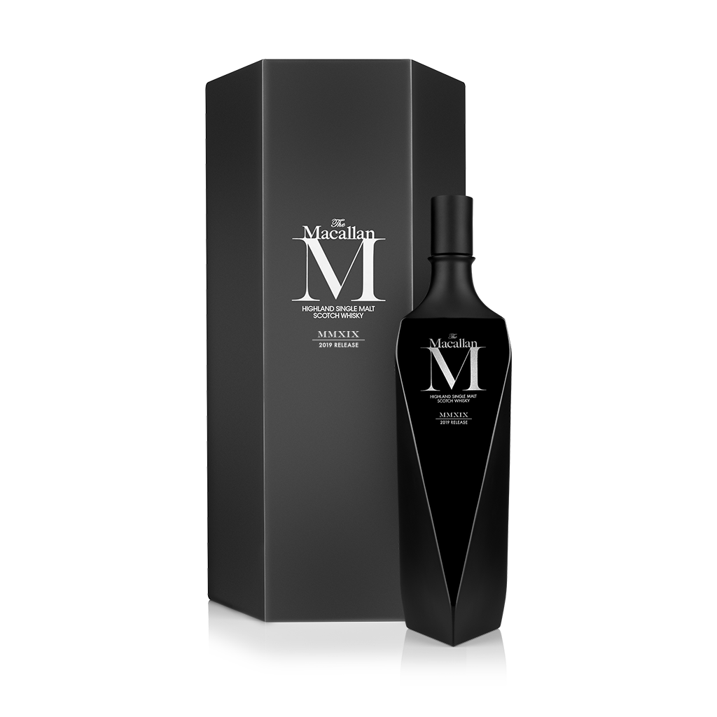 The Macallan M Black Decanter Single Malt Scotch Whisky 700mL (2019 Release)