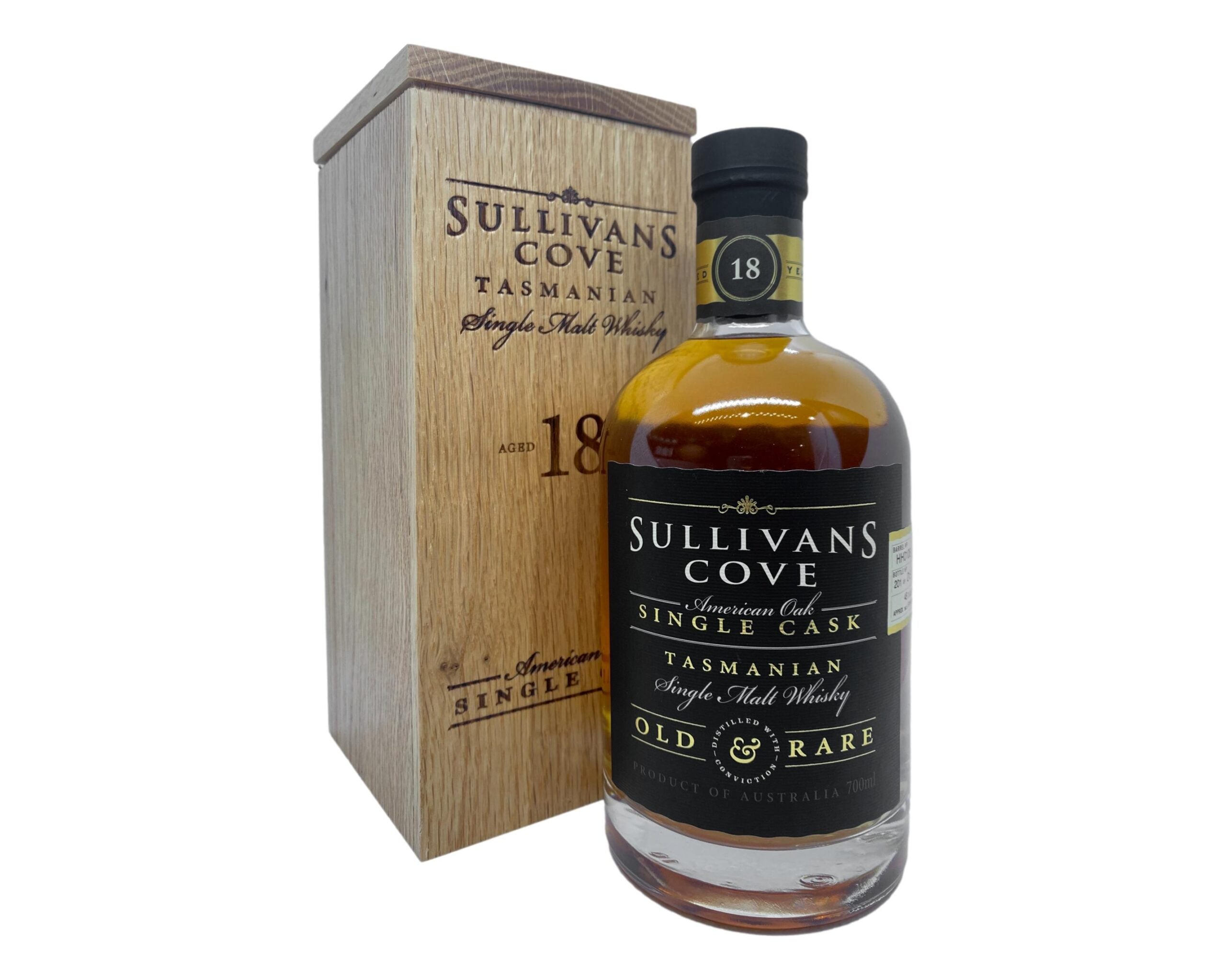 Sullivans Cove - American Oak Old and Rare 18YO HH0505 700mL