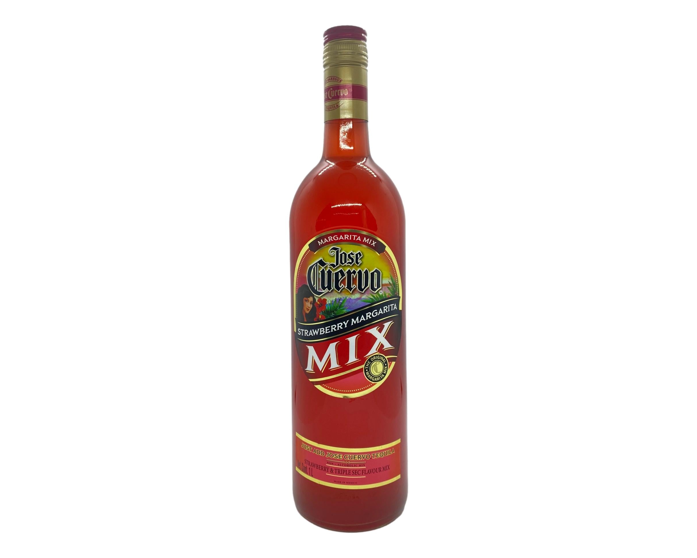 Jose Cuervo Strawberry Margarita Mix 1L