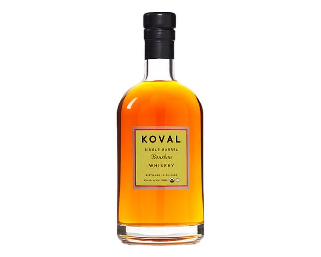 Koval Single Barrel Bourbon Whiskey 500mL