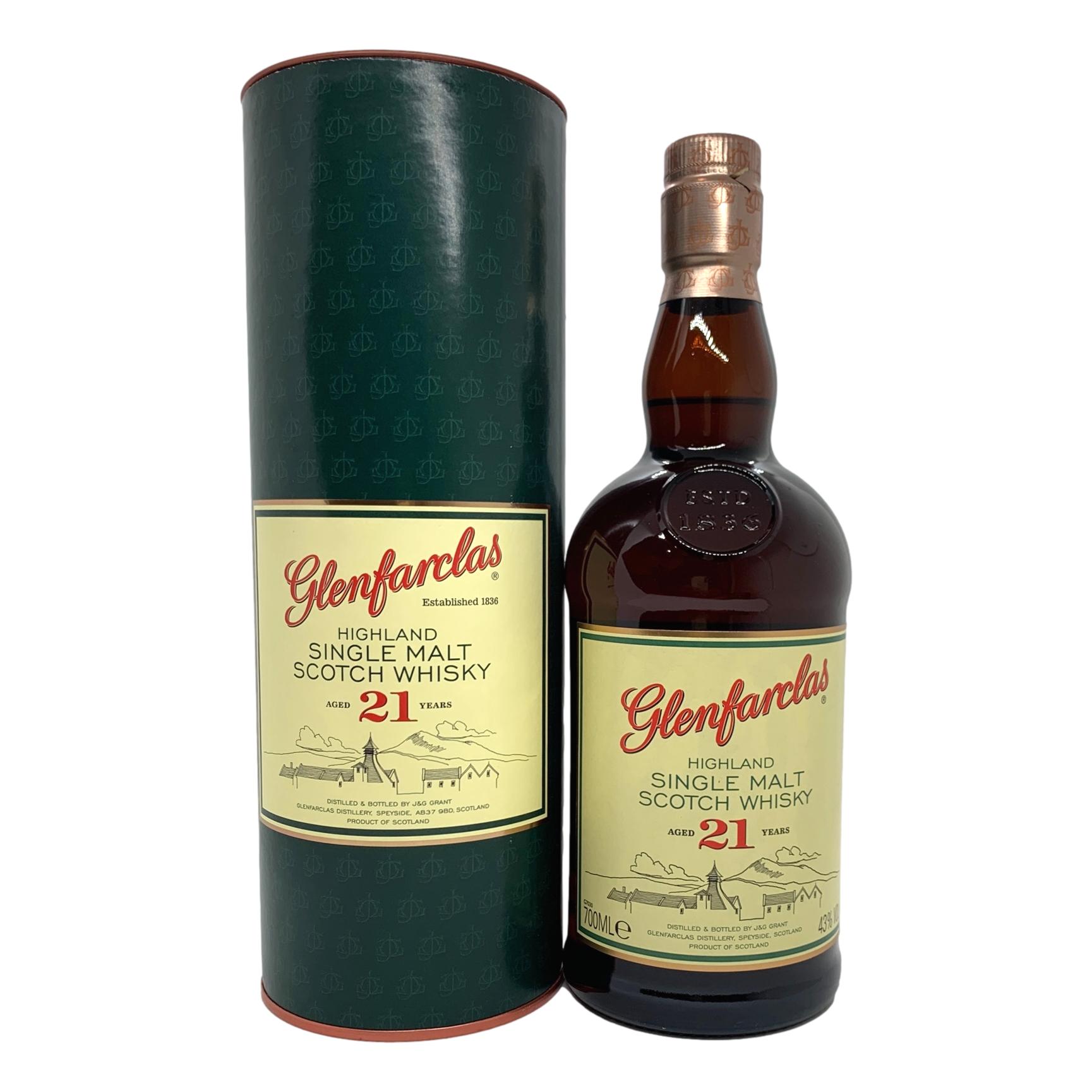 Glenfarclas 21 Year Old Highland Single Malt Whisky 700mL
