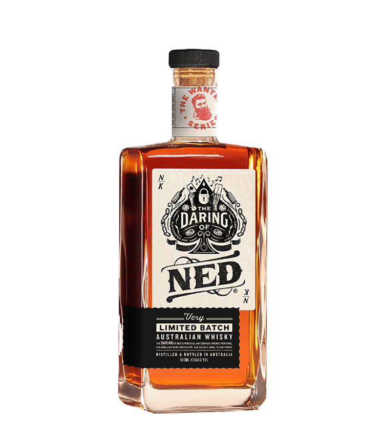 Ned Australian Whisky Daring - The Wanted Series