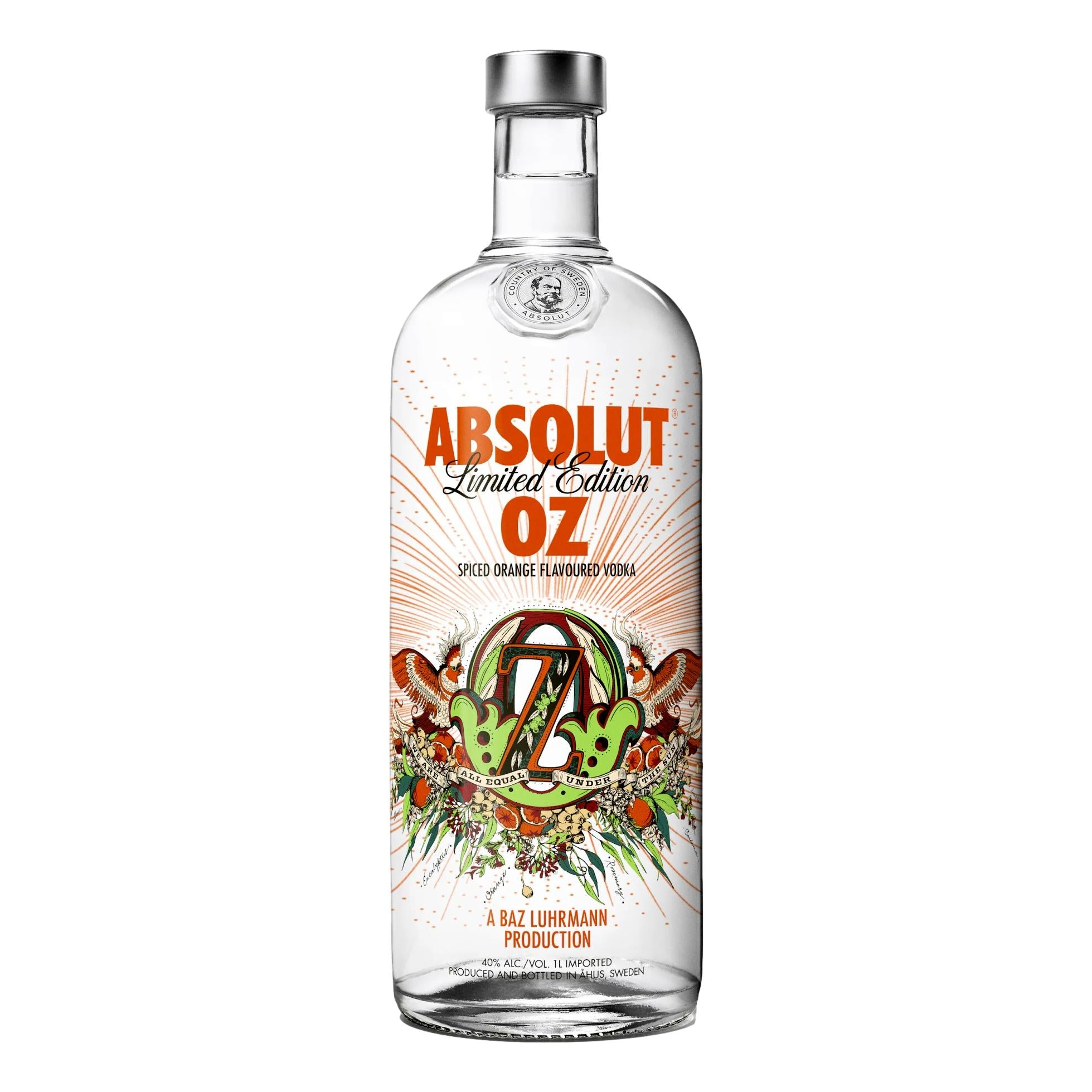 Absolut Oz Vodka Limited Edition 1L
