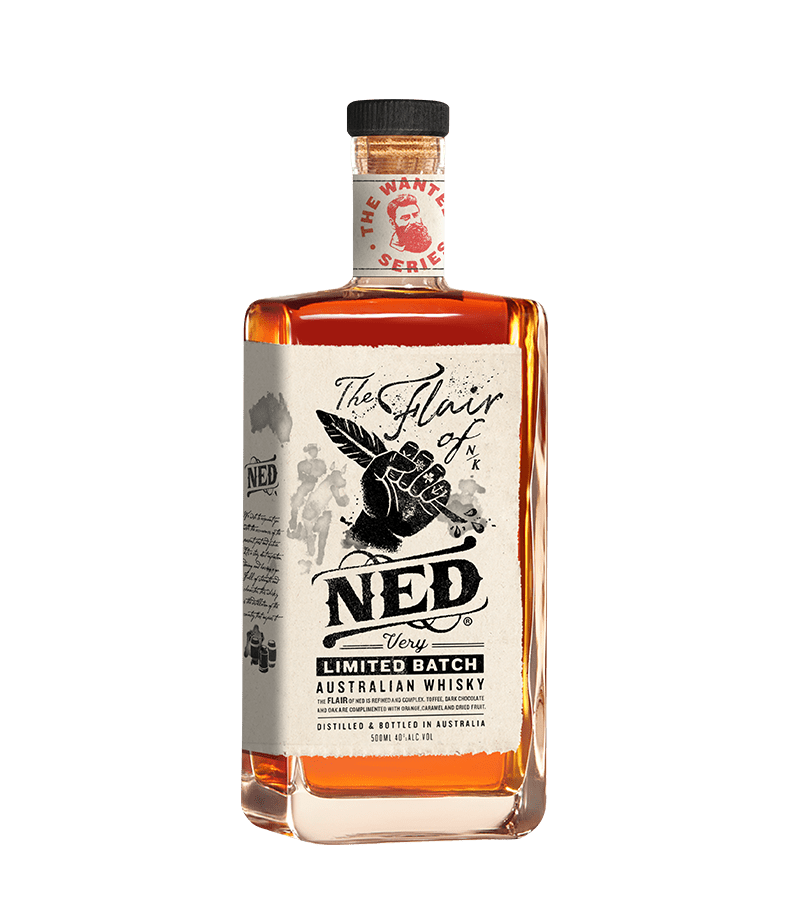Ned Australian Whisky Flair - The Wanted Series