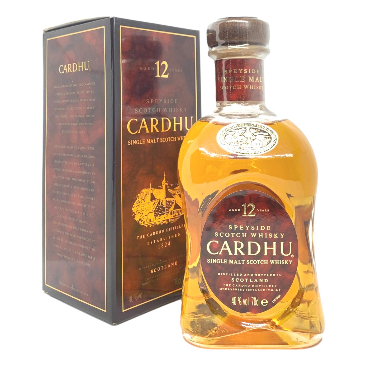 Cardhu 12 Years Spey Side Single Malt Whisky Vintage Edition 700mL