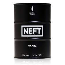 Neft Barrel Vodka Black 700mL