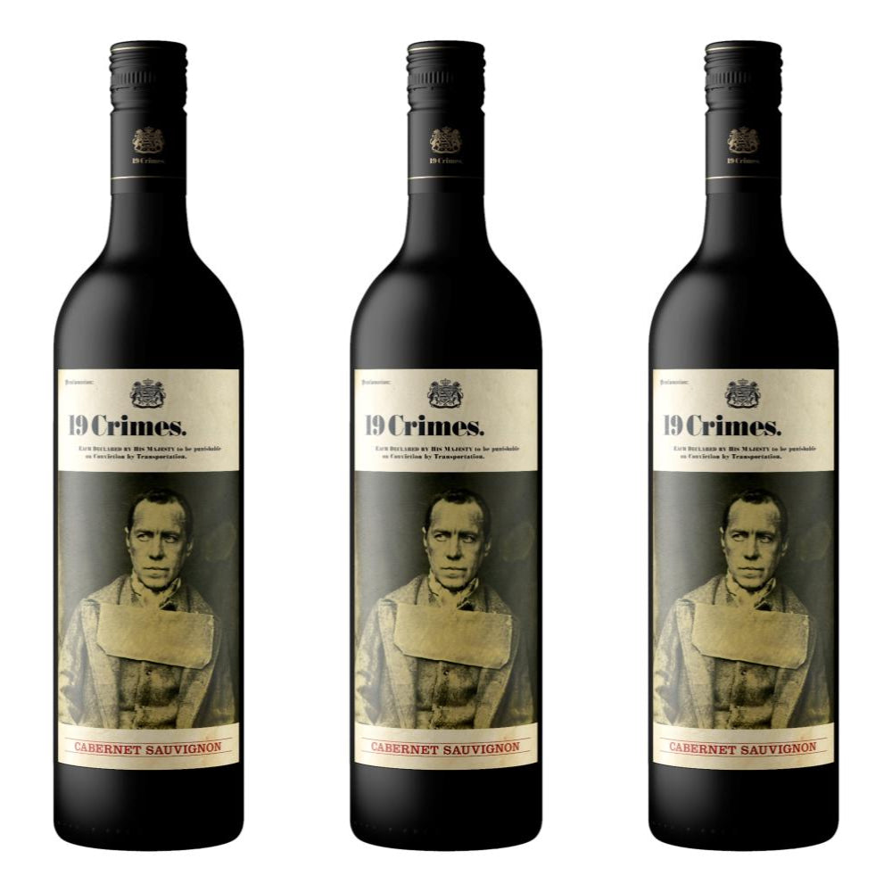 19 Crimes Cabernet Sauvignon (3X750mL)