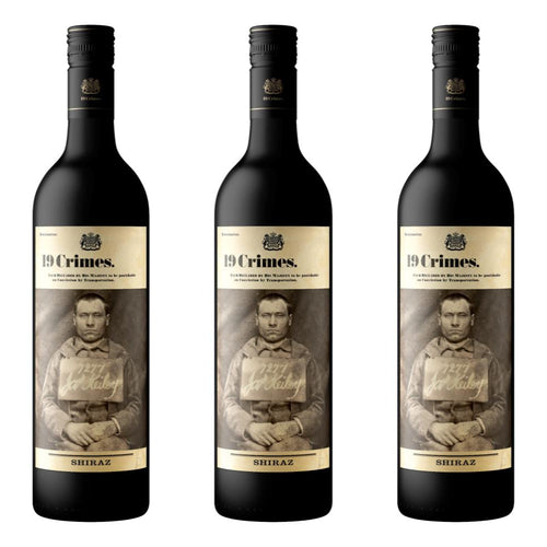 19 Crimes Shiraz (3X750mL)