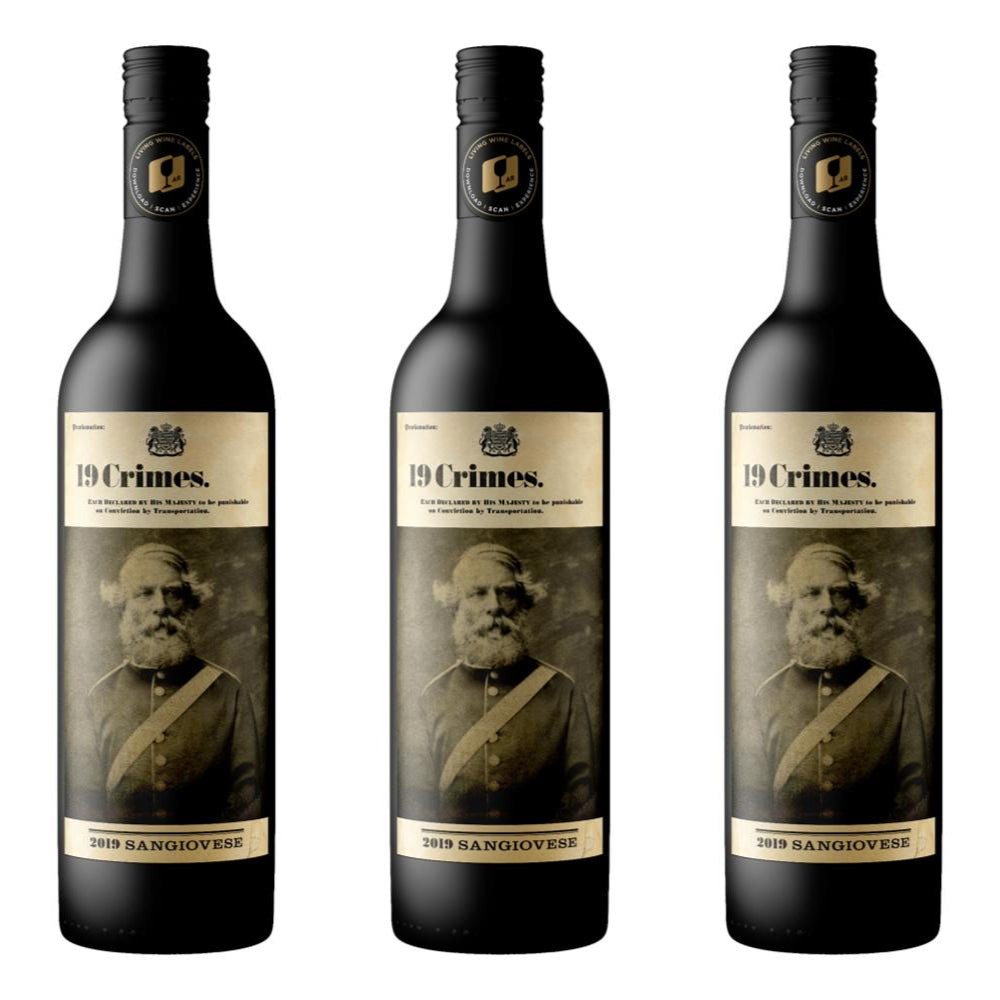 19 Crimes Sangiovese (3X750mL)