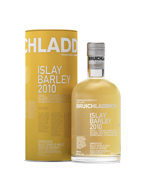 2010 Bruichladdich Islay Barley Unpeated Single Malt Scotch Whisky 700mL