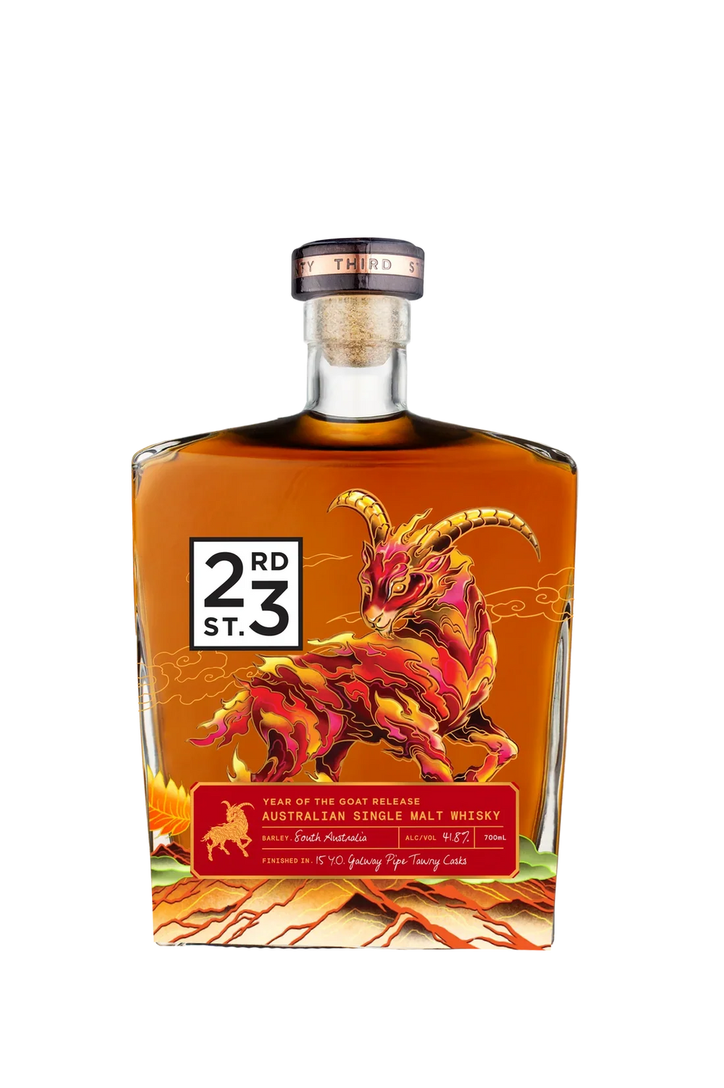 23rd Street Distillery Year of the Goat Single Malt Whisky 700ml - PRE ORDER
