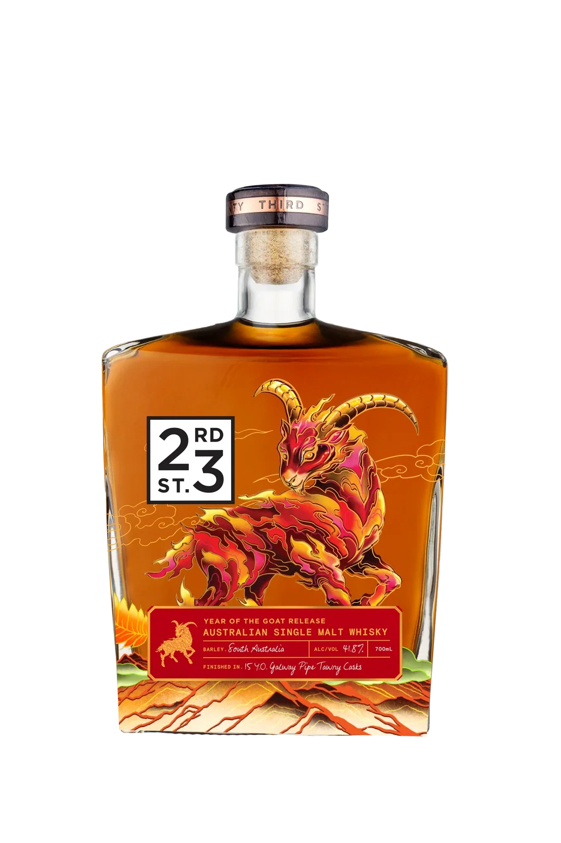 23rd Street Distillery Year of the Goat Single Malt Whisky 700ml - PRE ORDER