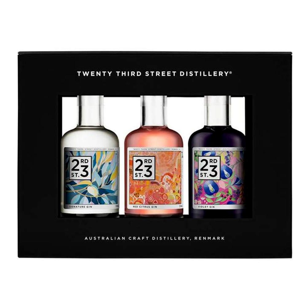 23rd Street Distillery Gin Giftpack (3X200mL)