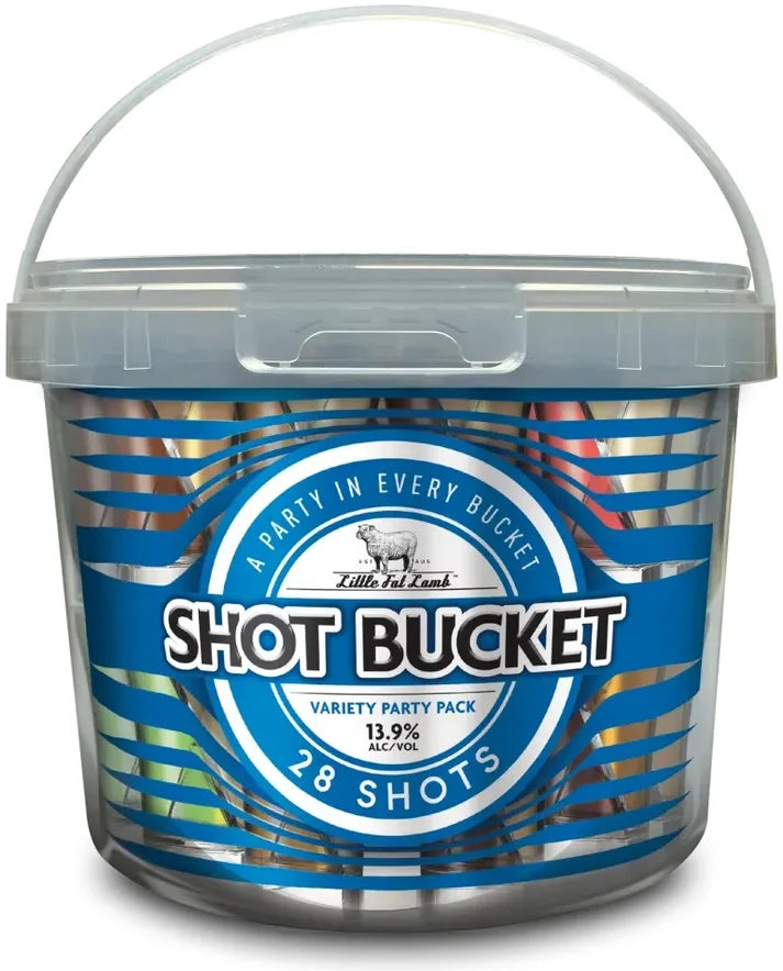 Little Fat Lamb Shot Bucket (28X30mL)