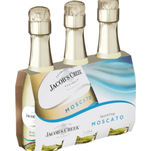 JACOBS CK SPARKLING MOSCATO 200ML X 3 PK