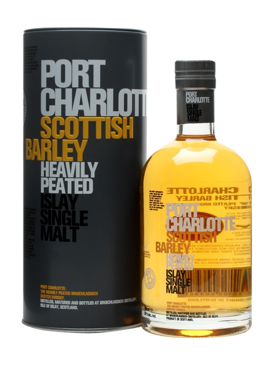 Bruichladdich Port Charlotte Scottish Barley Single Malt Scotch Whisky 700mL