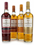 The Macallan 1824 Series Single Malt Whiskies  4 X 700 ml (Rare Collection of 4 Bottles)