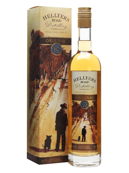 Hellyers Road 10 Year Old Original Single Malt Whisky 700mL