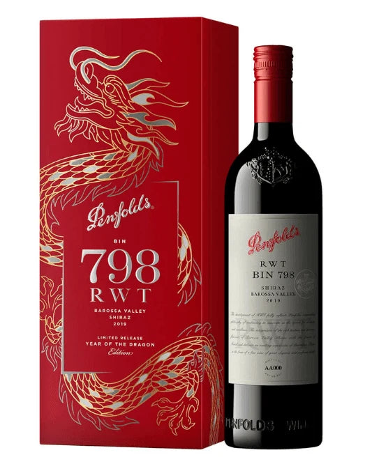 Penfolds RWT Bin 798 Shiraz Lunar New Year (Dragon) 2019 750mL
