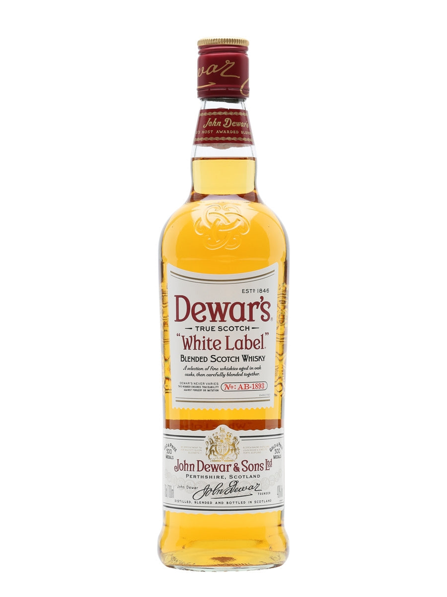 Dewar's White Label Blended Scotch Whisky 1000mL