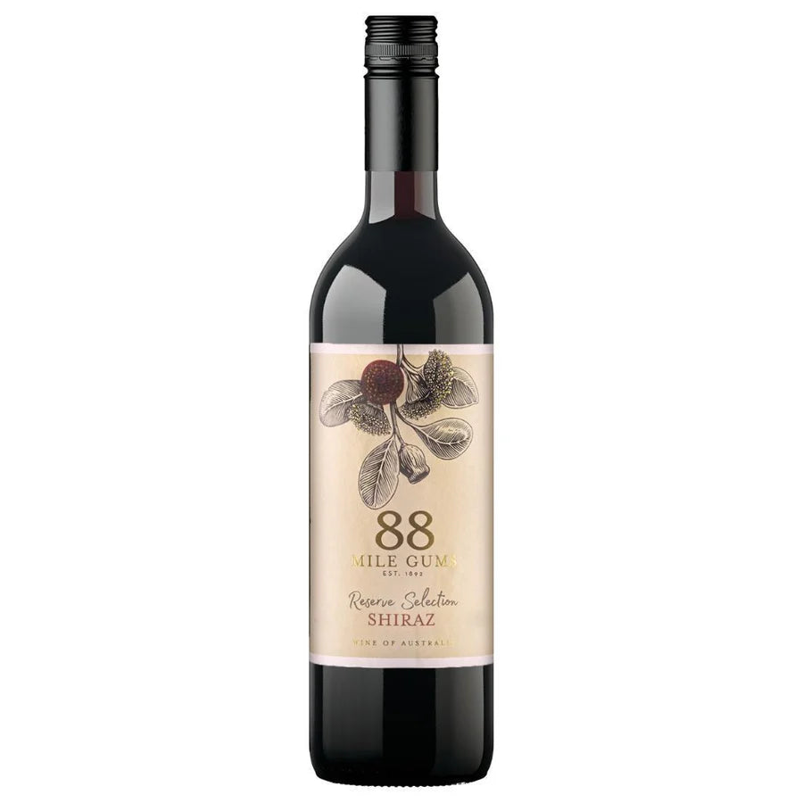 88 Mile Gums Shiraz 750 mL (Box of 6)