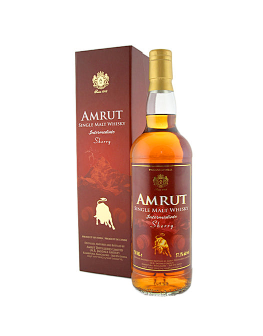 Amrut Intermediate Sherry Single Malt Whisky 700mL