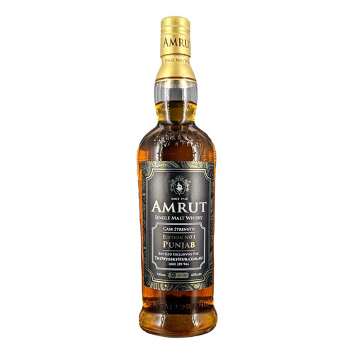 Amrut Edition No. 1 Punjab Cask Strength Single Cask Single Malt Whisky 700mL (Millenary Cask)
