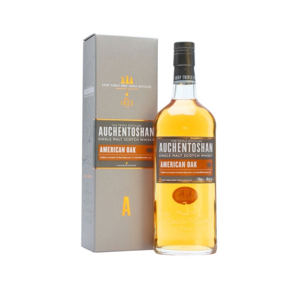 Auchentoshan American Oak Single Malt Scotch Whisky 700mL