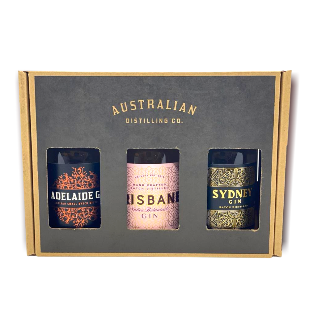 Australian Distilling Co Gift Pack 3 X 200mL