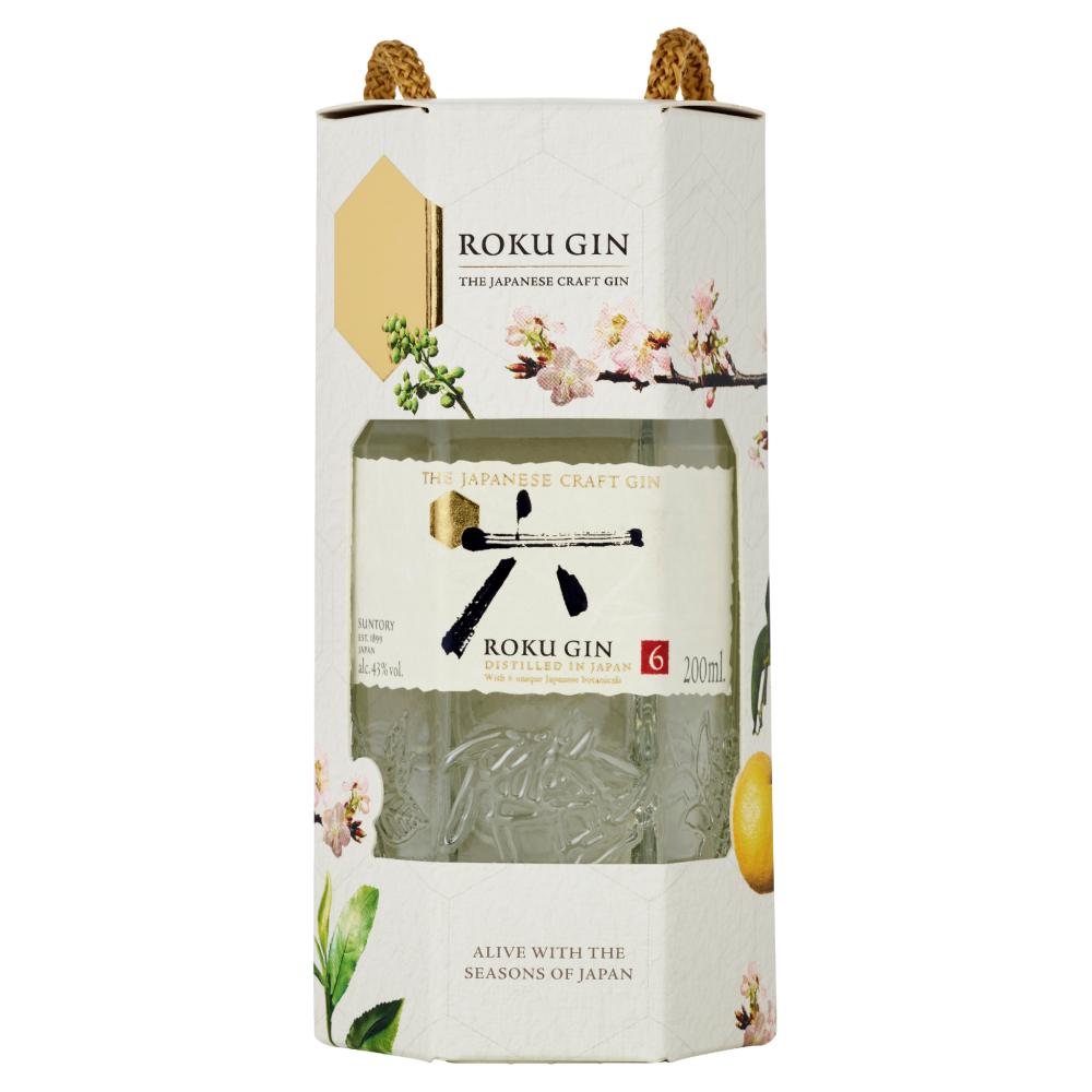 Roku Japanese Craft Gin Gift Pack 200mL