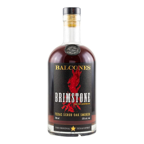 Balcones Brimstone Texas Scrub Oak Smoked Corn Whisky 700mL