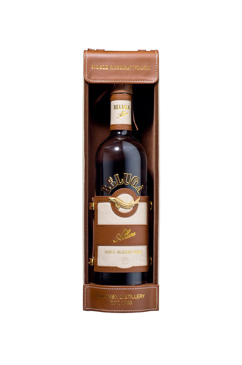 Beluga Vodka Allure Leather Bottle 700mL