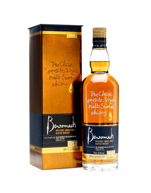 Benromach 15 Year Old Single Malt Scotch Whisky 700mL
