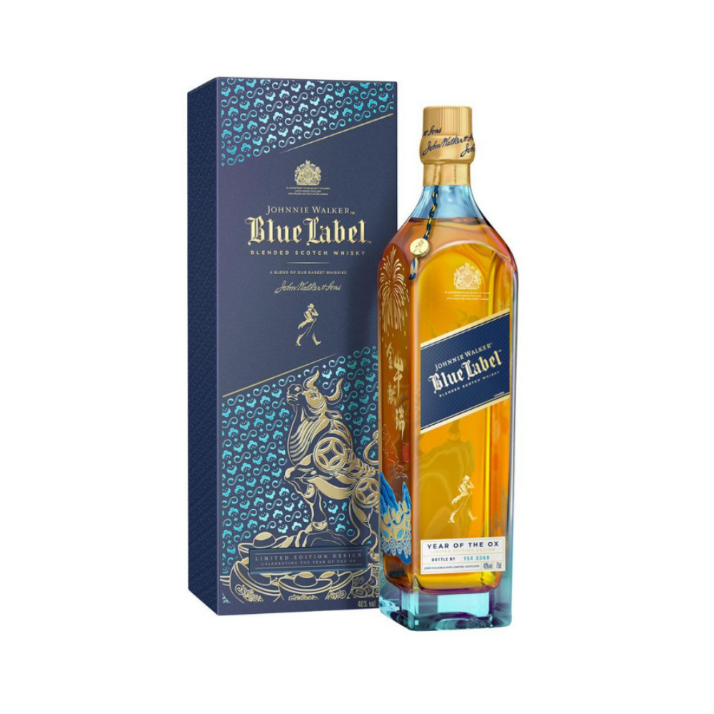 Johnnie Walker Blue Label Zodiac Year Of The OX (2021) 750mL