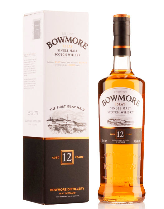 Bowmore 12 Year Old Single Malt Scotch Whisky 700mL