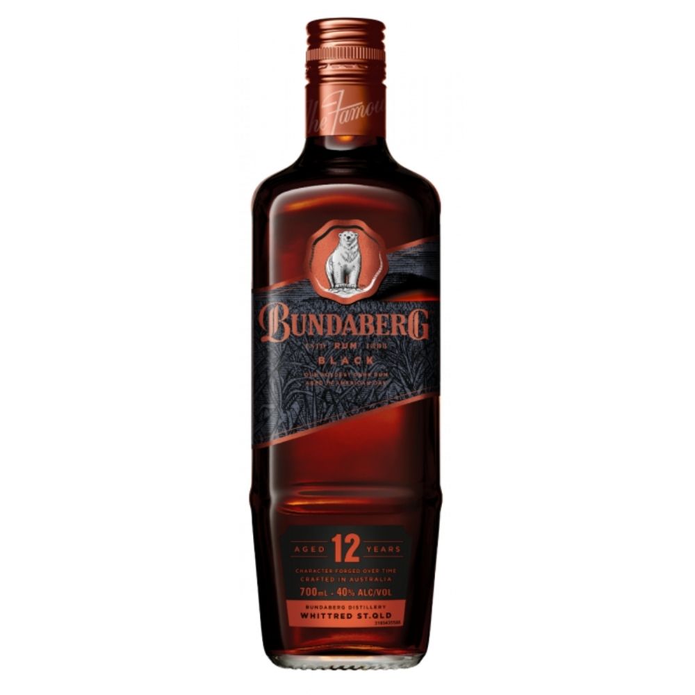 Bundaberg Black 12 YO Rum 700mL