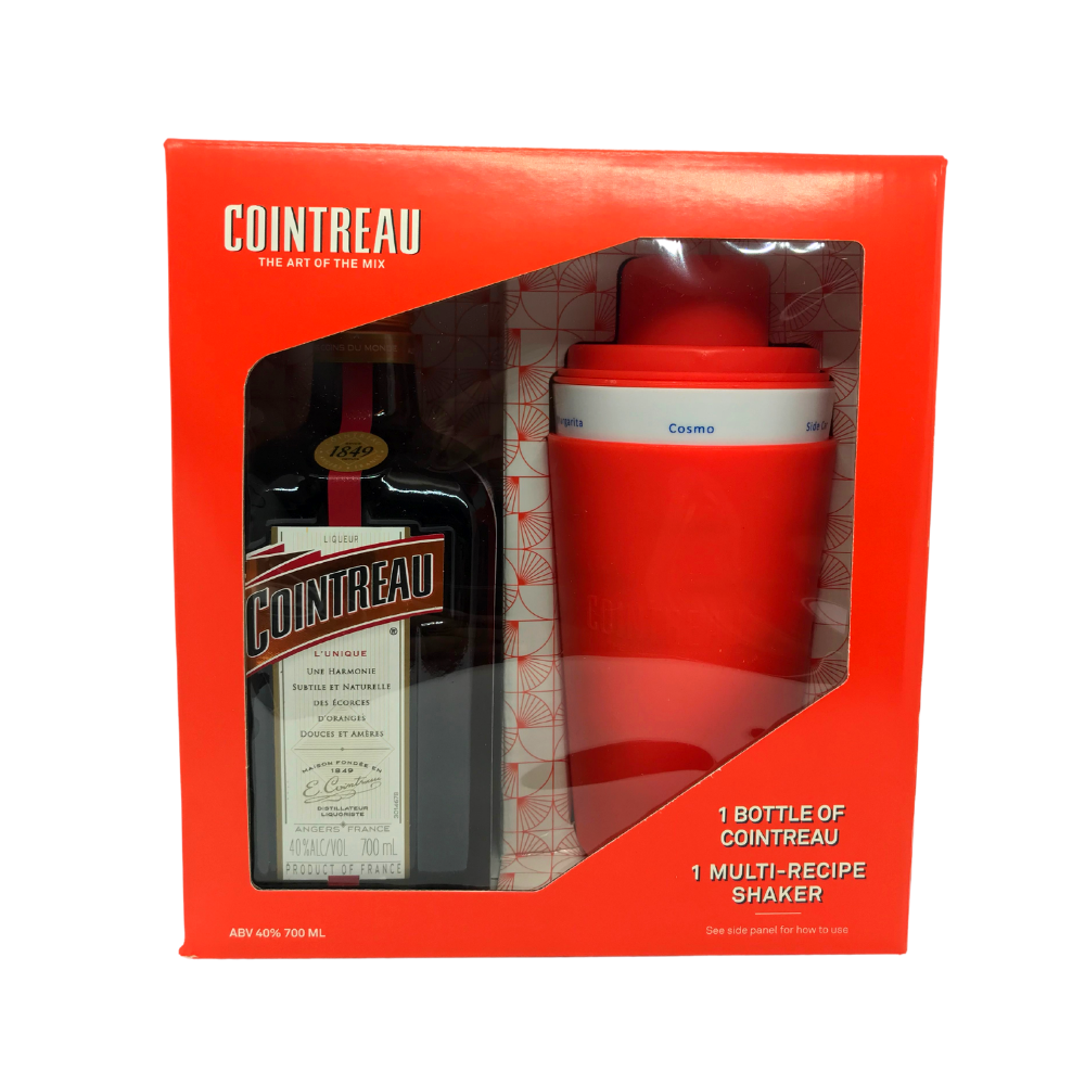 Cointreau Multi Recipe Shaker Giftpack 700mL