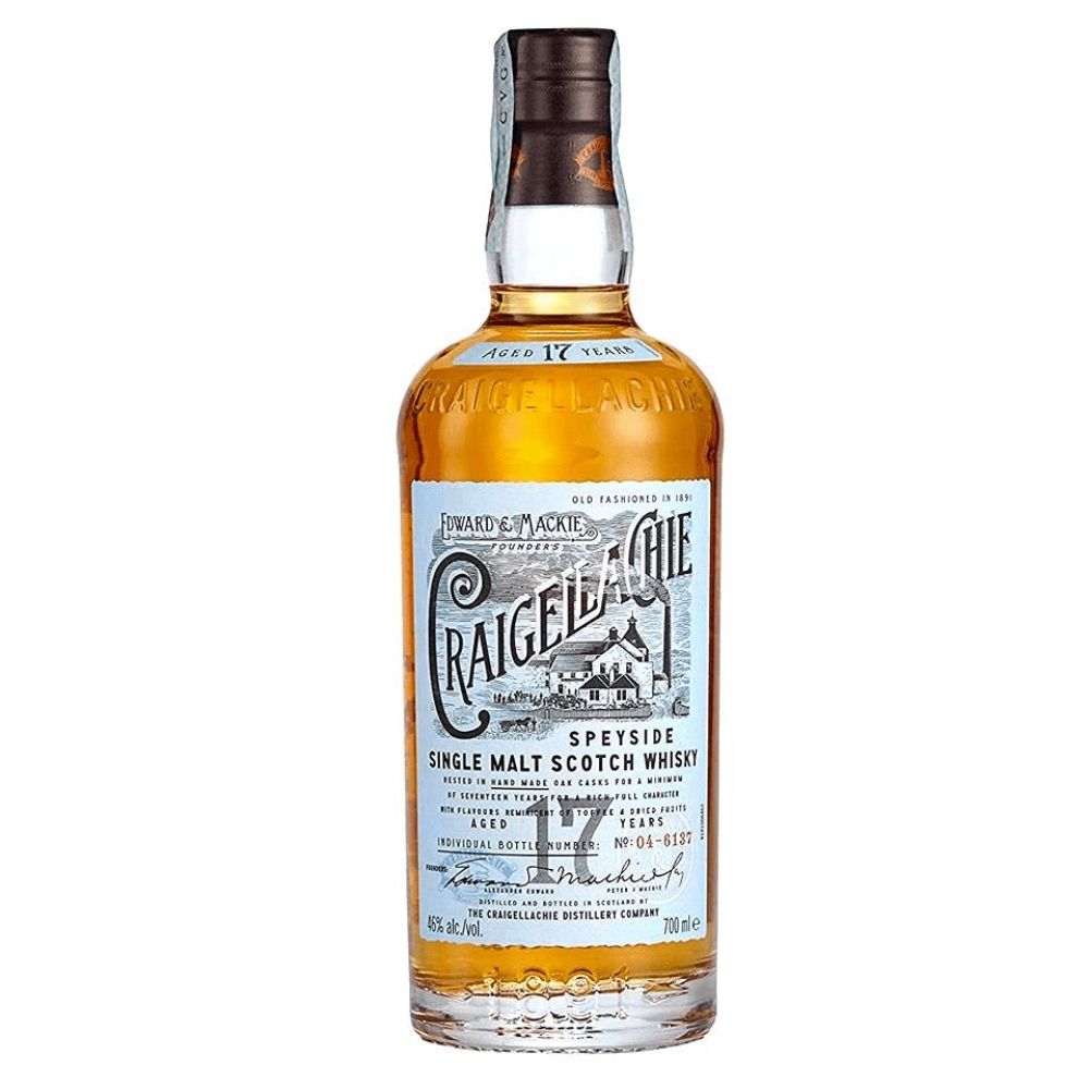Craigellachie 17 YO Single Malt Scotch Whisky 700mL