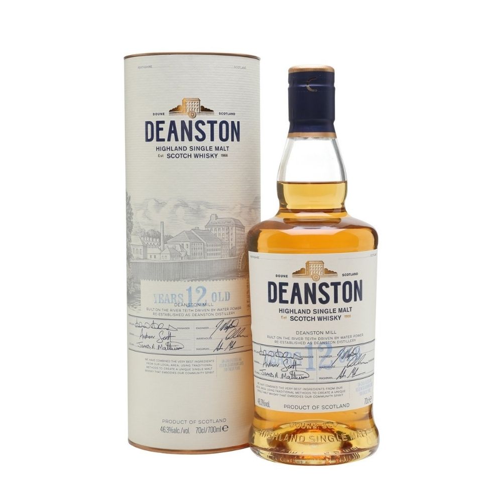 Deanston 12 Year Old Single Malt Scotch Whisky 700mL