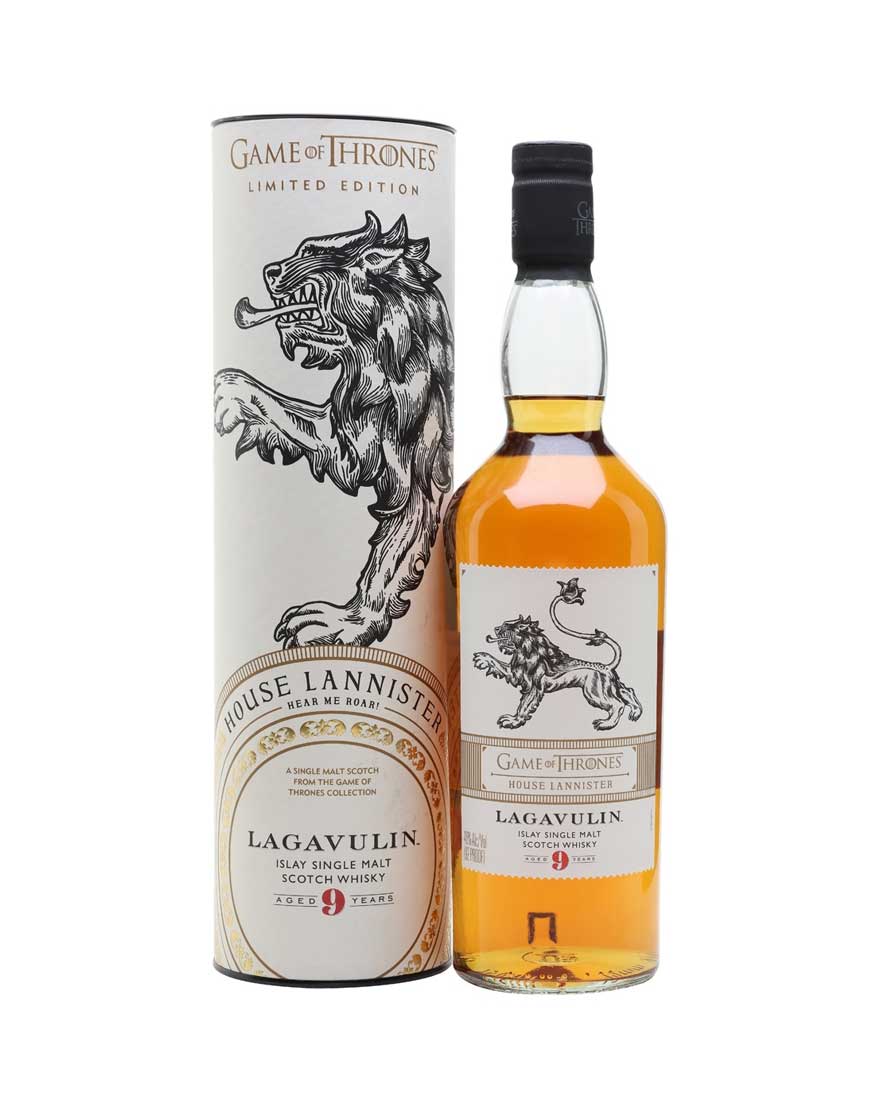 Game of Thrones House Lannister – Lagavulin 9 Year Old 700mL