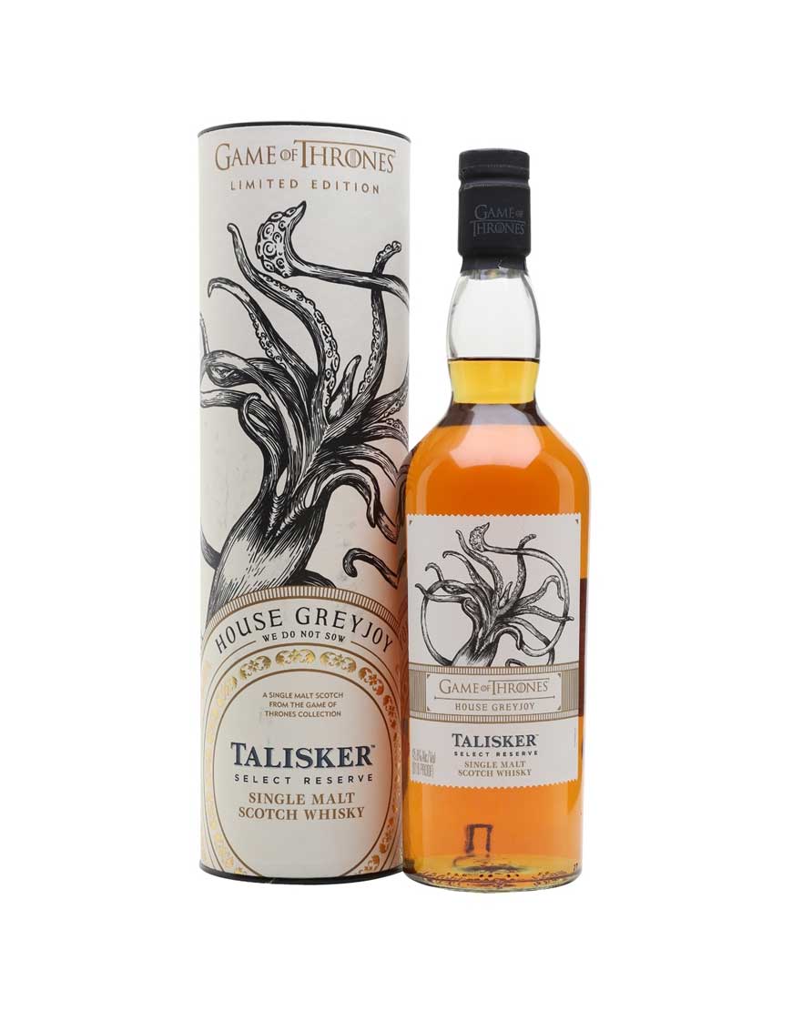 Game Of Thrones House Greyjoy – Talisker Select Reserve 700mL